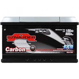 Автомобільний акумулятор SZNAJDER Carbon Start Stop EFB (L5) 100Ah 800A R+ 600 05